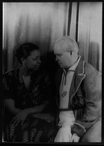 Ethel Waters and Carl Van Vechten